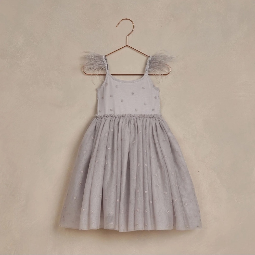 NWOT  Noralee Poppy Dress Cloud